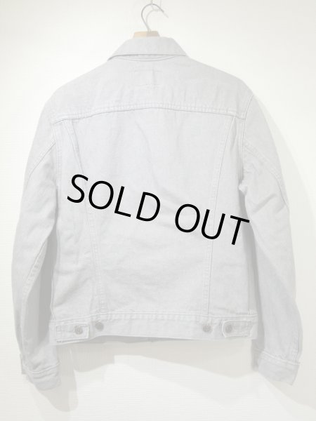 画像2: 80s Levi's 70506-0257 YARN DYED GRAY DENIM JACKET GJ MADE IN USA (2)