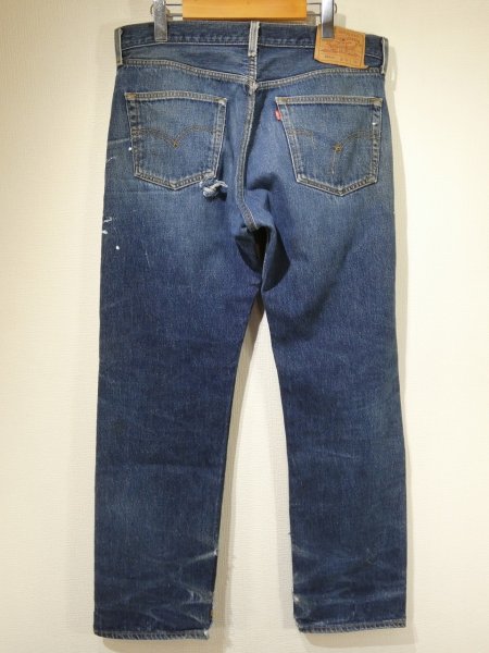 画像2: 90s Levi's 501 DENIM PANTS DISTRESSED & HUGE MADE IN USA (2)