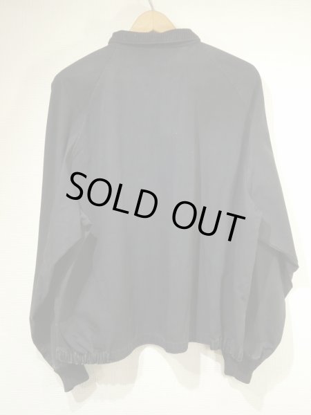 画像2: 50s 60s Sir Jac BLACK COTTON JACKET BLOUSON with VENTILATION HOLE (2)