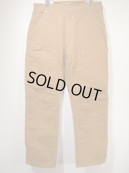 画像1: DEAD STOCK? 10s Carhartt DOUBLE KNEE DUCK PAINTER WORK PANTS BROWN (1)
