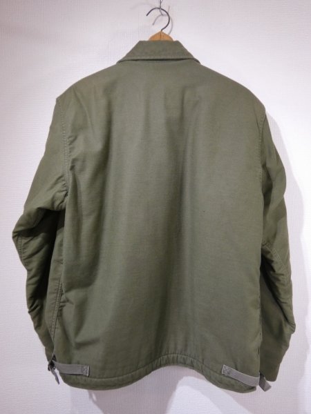 画像2: 80s US NAVY USN A-2 DECK JACKET (2)