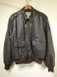 画像1: 80s L.L.Bean A-2 STYLE LEATHER JACKET MADE IN USA (1)