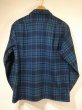 画像2: 60s Pendleton BLUE PLAID BOARD SHIRT (2)