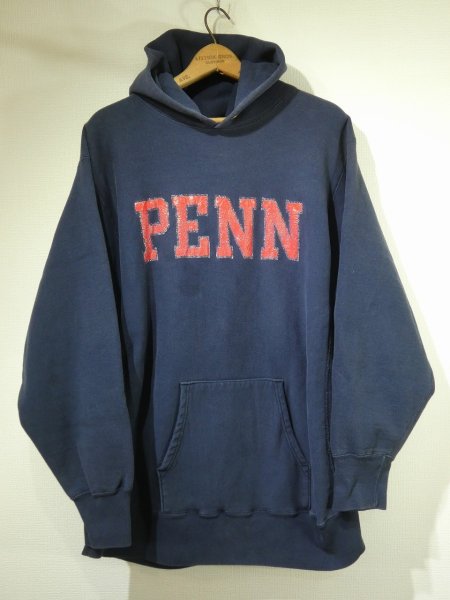 画像1: 80s Champion TRICOLOR TAG PENN REVERSE WEAVE SWEAT HOODIE PARKA (1)