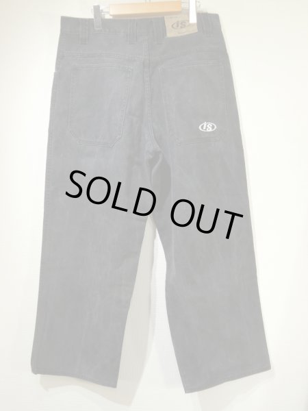 画像2: 90s 00s Interstate IS WIDE LOOSE BAGGY BLACK DENIM PANTS (2)