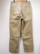画像2: 70s US ARMY COTTON UNIFORM TWILL CHINO TROUSERS PANTS  (2)