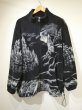 画像1: 90s ArtUnlimited WOLF ALL OVER PATTERN FLEECE JACKET MADE IN USA (1)