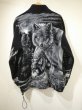 画像2: 90s ArtUnlimited WOLF ALL OVER PATTERN FLEECE JACKET MADE IN USA (2)