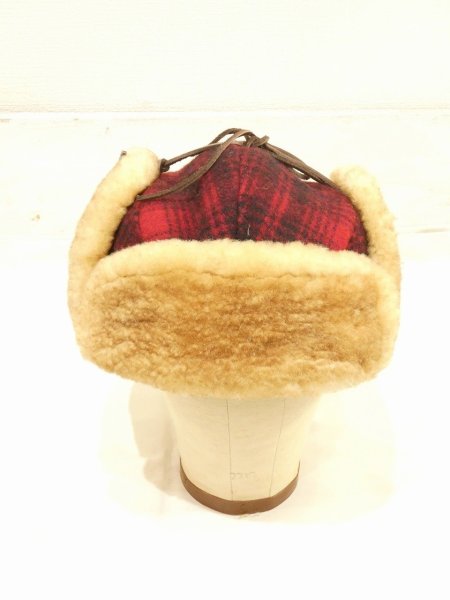 画像2: 90s Woolrich MOUTON BOA CAP (2)