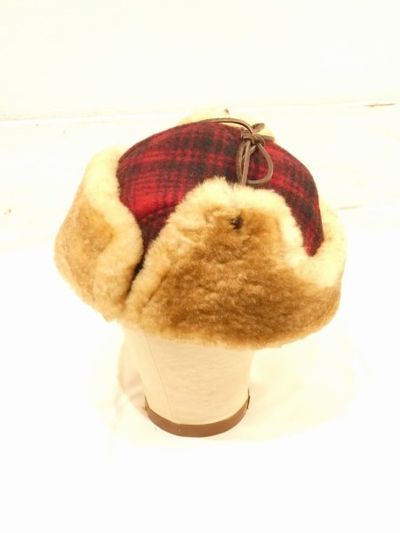 画像3: 90s Woolrich MOUTON BOA CAP (3)