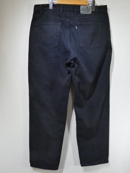 画像2: 90s Levi's SILVER TAB LOOSE FIT BLACK DENIM PANTS MADE IN USA (2)
