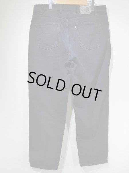 画像2: 90s Levi's SILVER TAB LOOSE FIT BLACK DENIM PANTS MADE IN USA (2)