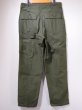 画像2: 70s '74 US ARMY OG-107 UTILITY BAKER PANTS DEAD STOCK ? (2)