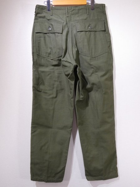 画像2: 70s '74 US ARMY OG-107 UTILITY BAKER PANTS DEAD STOCK ? (2)