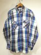 画像1: 80s FIVE BROTHER HEAVY FLANNEL SHIRT MADE IN USA (1)