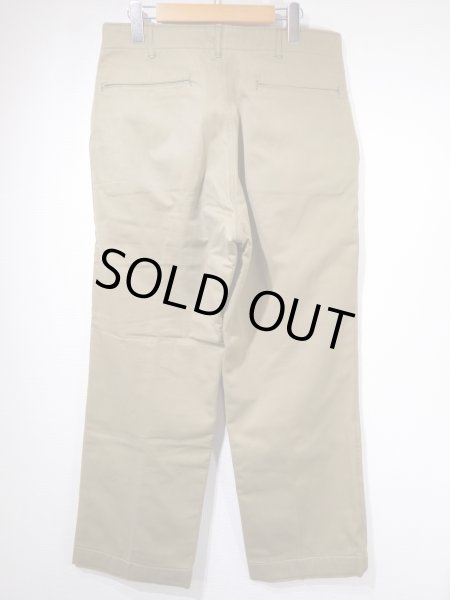 画像2: 40s US ARMY M-41 KERSEY LINED CHINO TROUSERS PANTS DEAD STOCK ? (2)