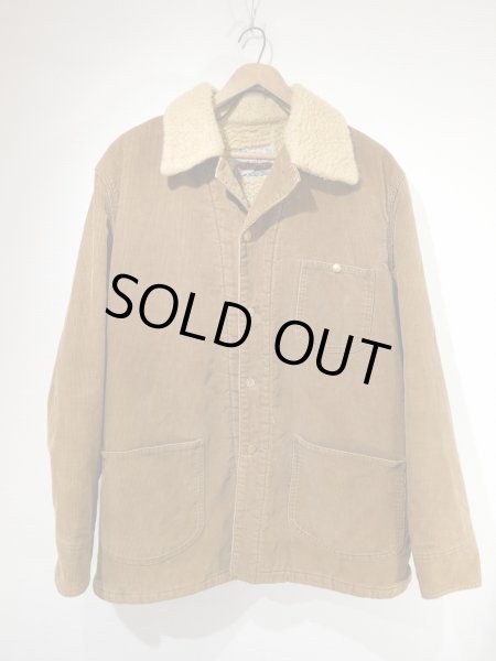 画像1: 70s Lee Outerwear CORDUROY CHORE JACKET COVERALL (1)