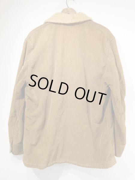 画像2: 70s Lee Outerwear CORDUROY CHORE JACKET COVERALL (2)