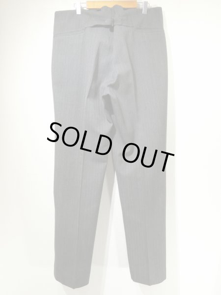 画像3: EARLY 20TH CENTURY 09s 1909s JOHN J HANTZ STRIPE WOOL SLACKS TROUSERS (3)