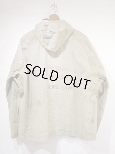 画像2: 40s WW2 US ARMY WET WEATHER PARKA with STENCIL (2)