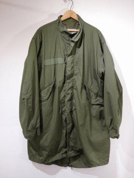 画像1: 70s US ARMY M-65 FISHTAIL PARKA with QUILTING LINER SMALL DEAD ？ (1)