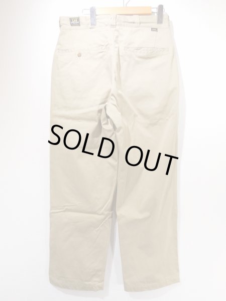 画像2: 50s Lee CHETOPA TWILL WORK TROUSERS PANTS DEAD STOCK（ONE WASH) (2)
