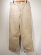 画像1: 50s US ARMY M-45 COTTON KHAKI CHINO TROUSERS PANTS TWO TONE (1)