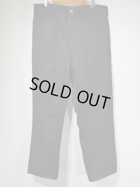 画像1: 60s 〜 Lee FRISKO JEENS BLACK WORK PANTS  (1)