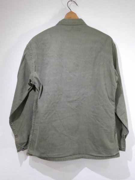 画像2: 40s US NAVY USN N-3 HBT UTILITY JACKET COVERALL (2)