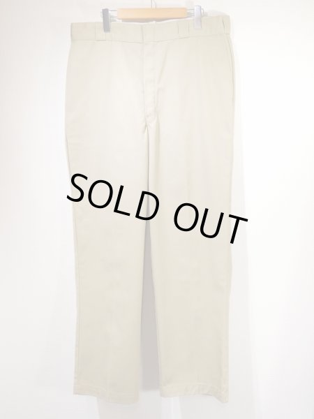 画像1: 80s Dickies SMALL TAG 874 WORK TROUSERS PANTS MADE IN USA (1)