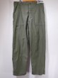 画像1: 60s '64 US ARMY OG-107 COTTON SATEEN UTILITY BAKER PANTS TWO TONE (1)