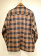 画像2: 50s Lanier by Oxford BLOCK CHECK AND WOVEN BORDER LOOP COLLAR BOX SHIRT (2)