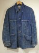 画像1: 50s Lee 91-J DENIM CHORE JACKET COVERALL  (1)