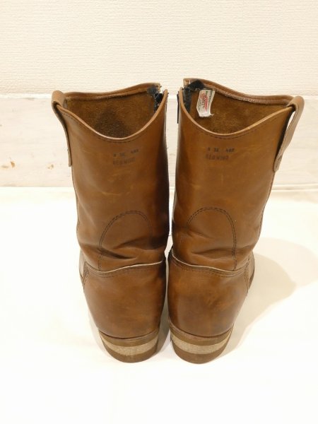 画像2: 90s RED WING 1155 PECOS BOOTS ZIPPER CUSTOM (2)