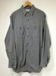 画像1: 50s King Kole SALT&PAPER BLACK CHAMBRAY SHIRT (2) (1)