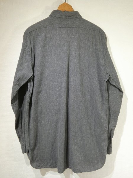 画像2: 50s King Kole SALT&PAPER BLACK CHAMBRAY SHIRT (2) (2)