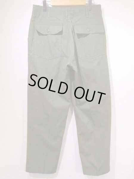 画像2: 80s US ARMY  OG 507 UTILITY TROUSERS BAKER PANTS (2)
