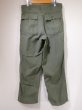 画像2: 60s '68 US ARMY OG-107 UTILITY BAKER PANTS  (2)