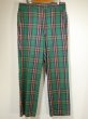 画像1: 80s BROOKS BROTHERS CHECK SLACKS PANTS MADE IN USA (1)
