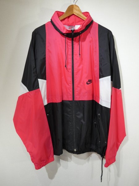画像1: 90s NIKE WINDBREAKER NYLON JACKET (1)