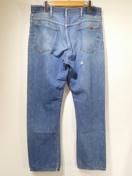 画像2: 60s Penney's RANCHCRAFT 5 POCKET DENIM PANTS (2)