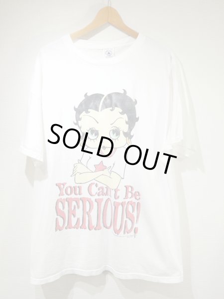 画像1: 90s DELTA BETTY BOOP PRINT T-SHIRT (1)