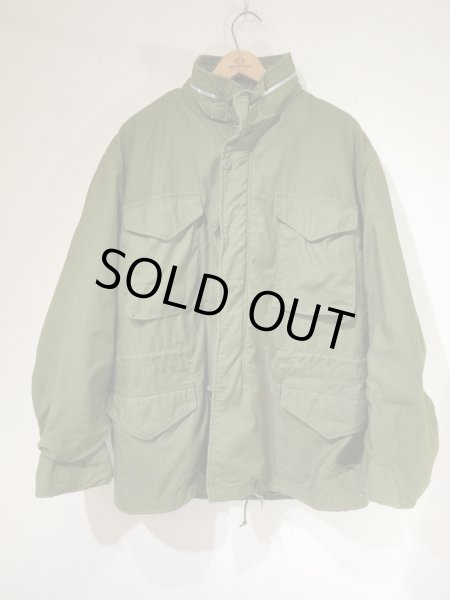 画像1: 60s '65 US ARMY M-65 COTTON SATEEN OG-107 FIELD JACKET 1ST TYPE ALUMINUM ZIPPER M-R (1)