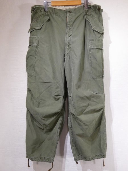 画像1: 50s US MARINE CORPS USMC M-51 FIELD TROUSERS CARGO PANTS LARGE-REGULAR  (1)