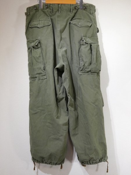 画像2: 50s US MARINE CORPS USMC M-51 FIELD TROUSERS CARGO PANTS LARGE-REGULAR  (2)