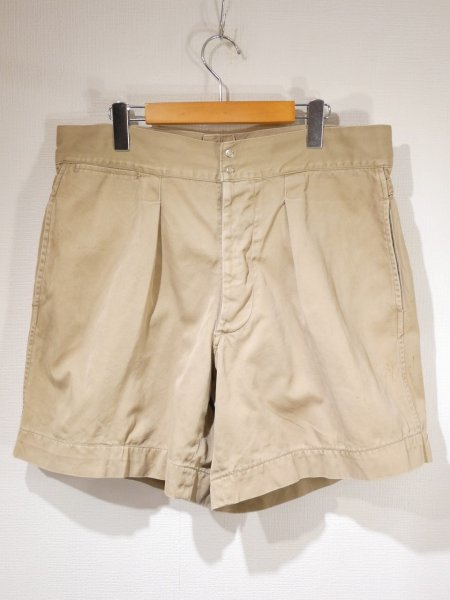 画像1: 40s 50s US NAVY USN CHINO SHORTS (2) (1)