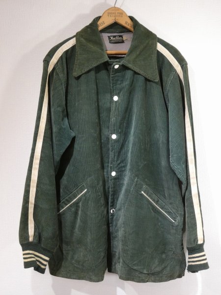 画像1: 40s MAC BEM CORDUROY VARSITY AWARD JACKET  (1)