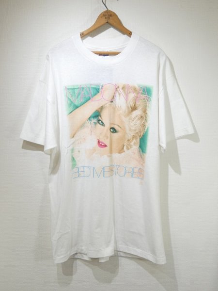 画像1: 90s Hanes MADONNA BEDTIME STORIES BAND T-SHIRT DEAD STOCK (1)