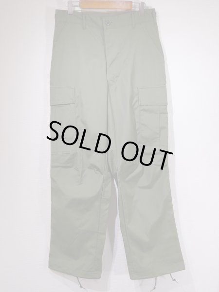 画像1: 60s US ARMY NON RIP JUNGLE FATIGUE TROUSERS PANTS 3rd S-S (1)