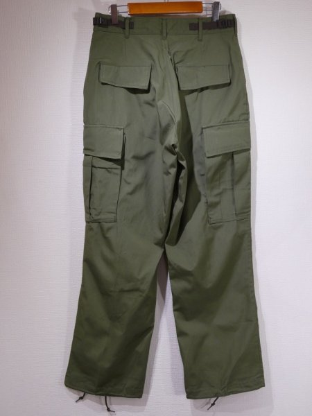 画像2: 60s US ARMY NON RIP JUNGLE FATIGUE TROUSERS PANTS 3rd S-S (2)